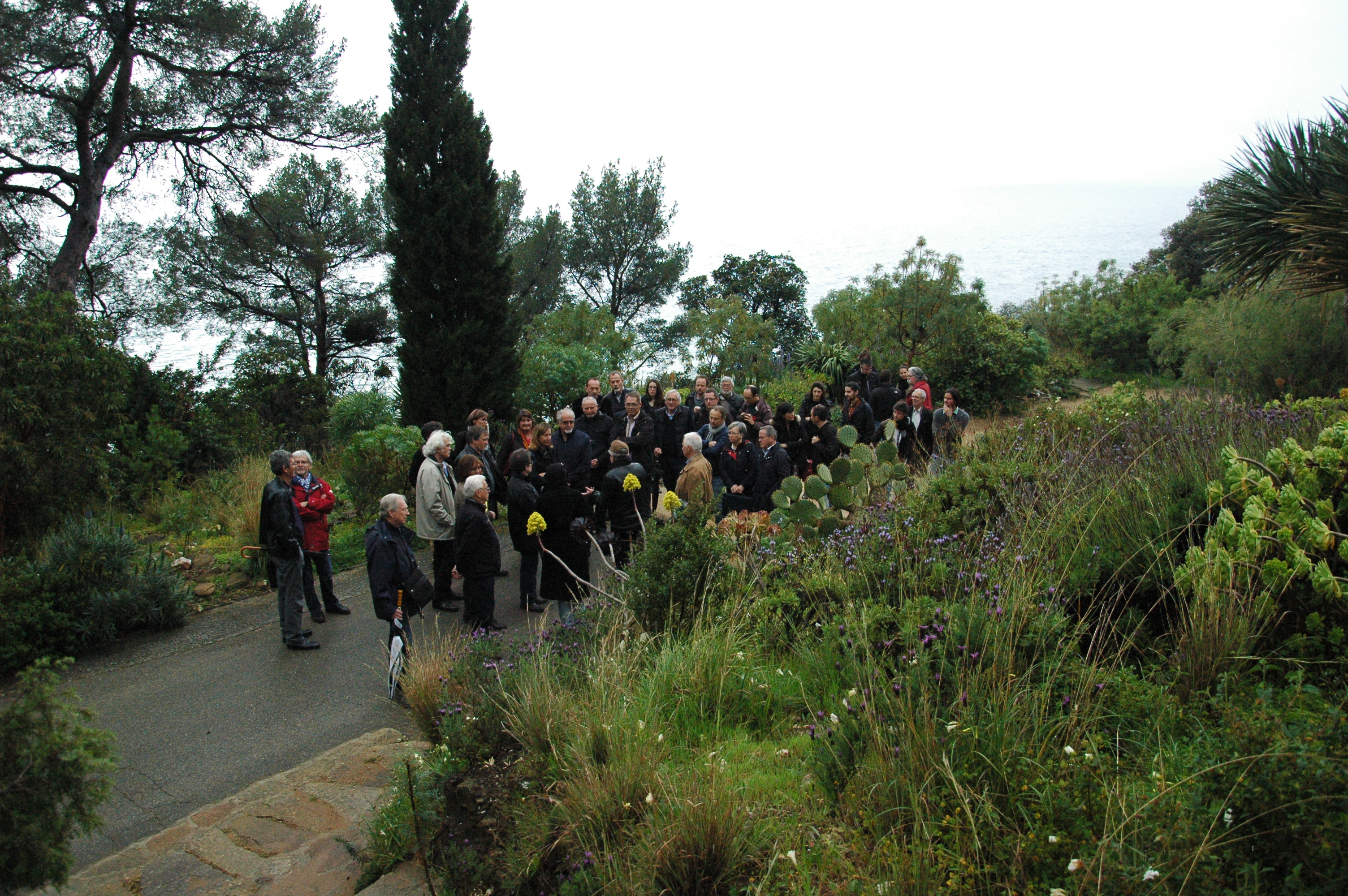 visite jardin par Gilles Clement