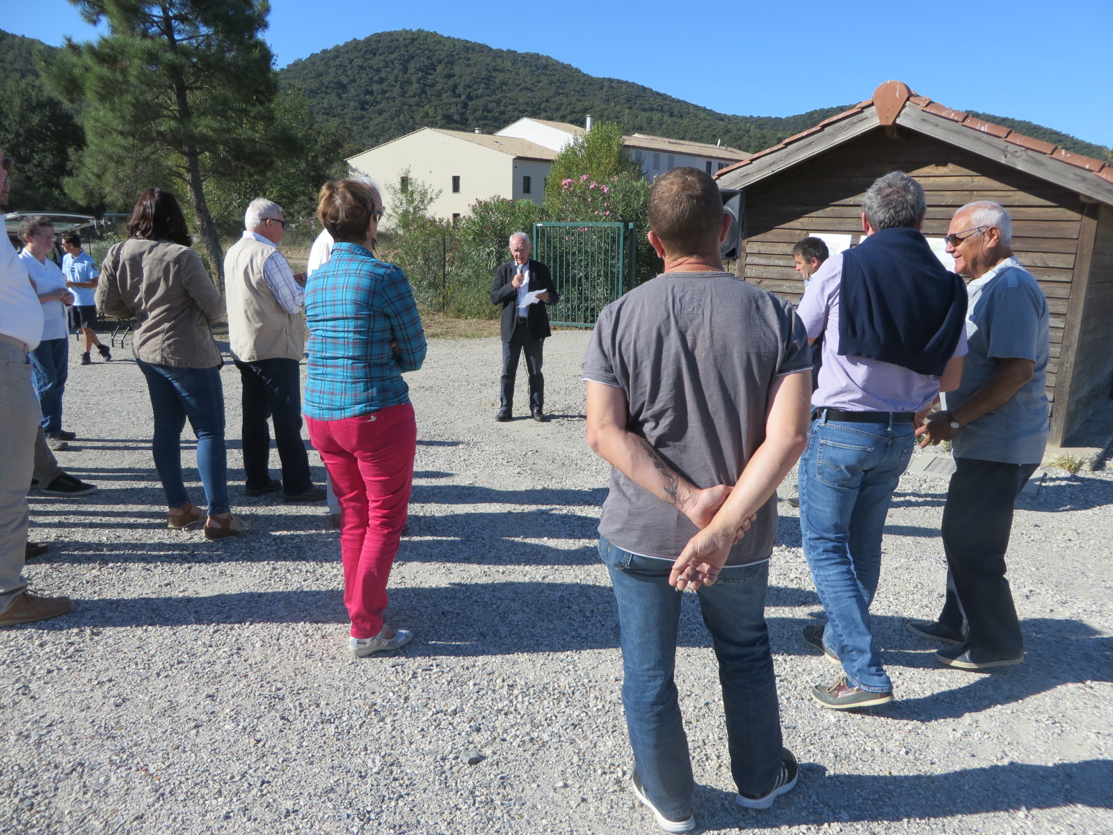 Inauguration par Monsieur le Maire